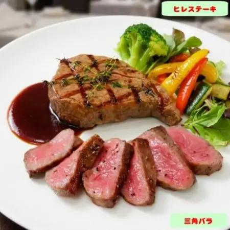 熊本県産あか牛4種のステーキセット(サーロイン・ランプ・ヒレ・三角バラ)(益城町)【配送不可地域：離島】【1735246】