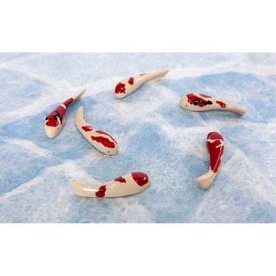 ふるさと納税 新潟市 コイオキ 色漆錦鯉 2折(紅白・三色)[54070157]