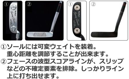 マグレガー ターニークラシック アイアンマスター　ＩＭ-Ｇ５ パター ゴルフクラブ ゴルフ用品 スポーツ用品 IMG5　ブラック