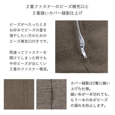ふるさと納税 坂戸市 ミラビーズ レストクッション レオン 《YG12》 グレー |  | 03