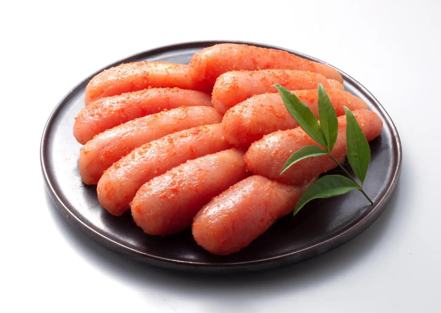 博多の味本舗　無着色　厳選辛子明太子1本子　2kg(500g×4箱)