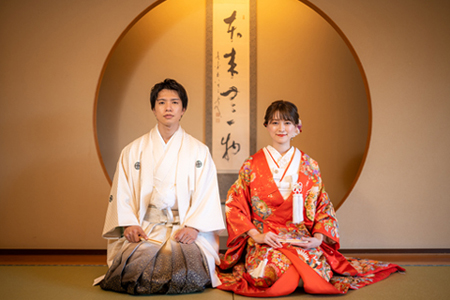 花巻温泉　佳松園宿泊付きフォトウエディング利用券 【857】