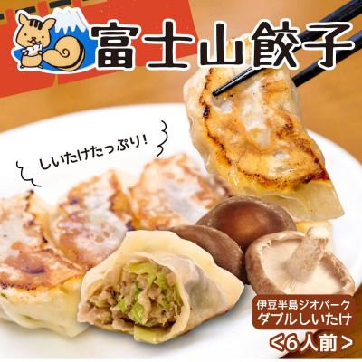 ふるさと納税 沼津市 伊豆半島ジオパークダブルしいたけ餃子(6人前)