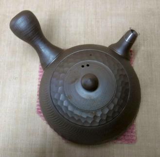【萬古焼（ばんこやき）】急須1.5号中帯ダイヤ