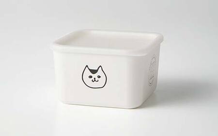 necoストッカー 3点セット 猫 ねこ ネコ スクエアストッカー レンジ対応 食洗機対応 保存容器 冷蔵庫 冷凍庫 かわいい 山中塗 軽量 おしゃれ ギフト F6P-1921