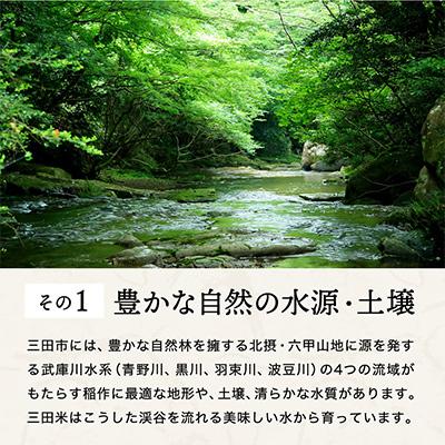 ふるさと納税 三田市 【令和7年産】三田米コシヒカリ　精米　10kg(5kg×2袋) |  | 01