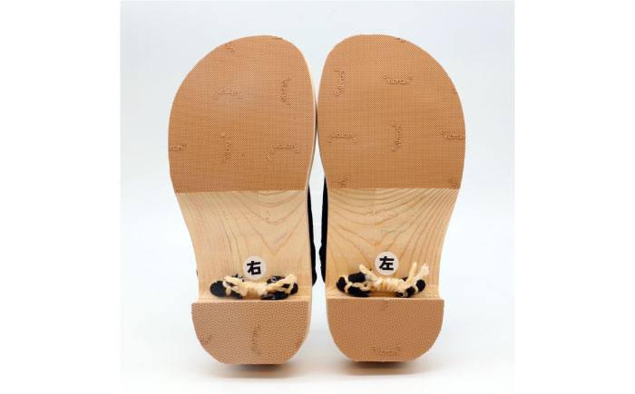 GETALS(ゲタル) 東濃ひのきの五本指下駄 20サイズ 鼻緒 オレンジ 和装 履物 ファッション 恵那市 / 嵯峨乃や [AUBL011]