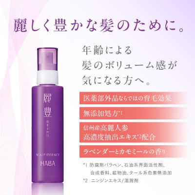 ふるさと納税 苫小牧市 HABA 薬用 麗豊(れいほう) 女性用育毛剤 【医薬部外品】 |  | 01