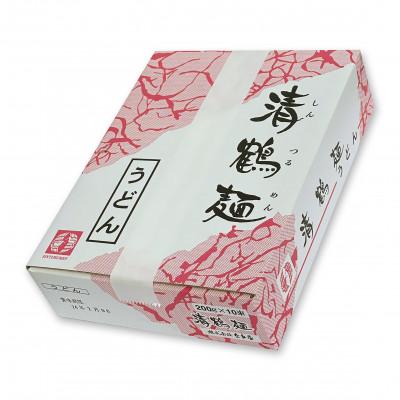 ふるさと納税 南会津町 奥会津　福島県民食　奈良屋の清鶴麺/(清鶴うどん200g×10束)×2箱 |  | 01
