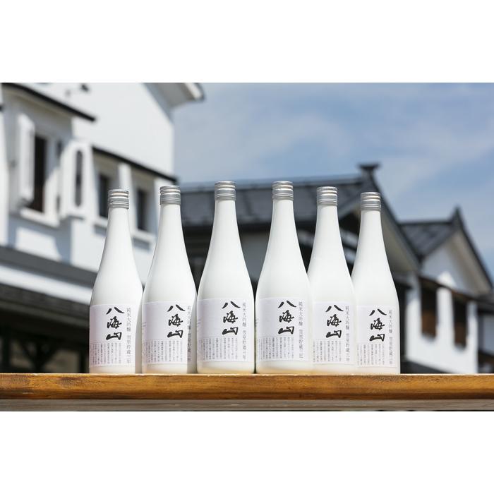 【ふるさと納税】八海山 「雪室貯蔵三年酒 純米大吟醸」四合瓶 6本セット