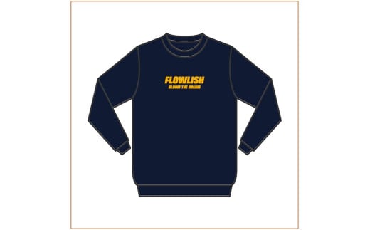 【XLサイズ】FLOWLISH GUNMA トレーナー ｜3人制バスケ 女子 プロ バスケ バスケットボール 女子チーム チームグッズ スポーツ 応援 グッズ 群馬県 前橋市