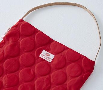 【ふるさと納税】ドット柄がかわいい！バッグンナウンのミニトートバッグ（エクリュー）