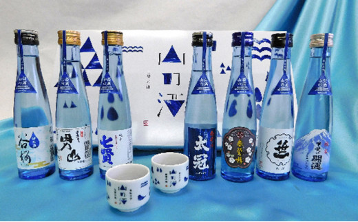 
山梨の「山の酒」純米酒飲み比べ7本セット [№5530-0201]
