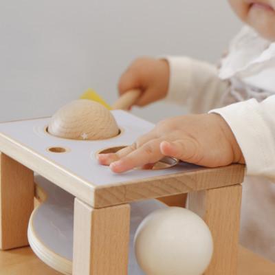 ふるさと納税 三木市 HOPPL(ホップル)スタッキングボックストイ　あひる(ボール落とし) |  | 03