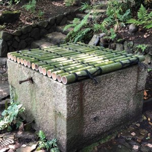 竹製 井戸蓋 国産 天然 青竹 手づくり