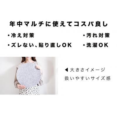 ふるさと納税 海南市 薄型吸着マット 丸型(直径35cm)2枚入 グレー BTS10221339202 |  | 02