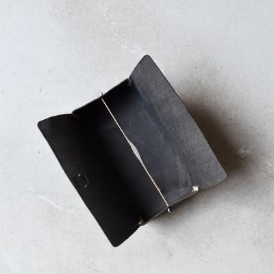 ふるさと納税 河内長野市 本革ティッシュカバー スモーク ブラック 国産レザ- Teha’amana |  | 03