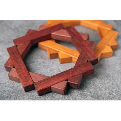 ふるさと納税 宇城市 ポットスタンド(鍋敷き・ケトルレスト)パープルハート |  | 02