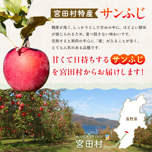 サンふじリンゴ （５ｋｇ）（予約制）( サンふじ 林檎 )