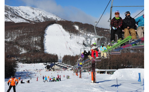 【超早割】湯の丸スキー場　リフト1日券引換券◇2026-27シーズン　※11/30まで受付 | 長野県 東御市 湯の丸高原 スキー チケット リフト券  引換券