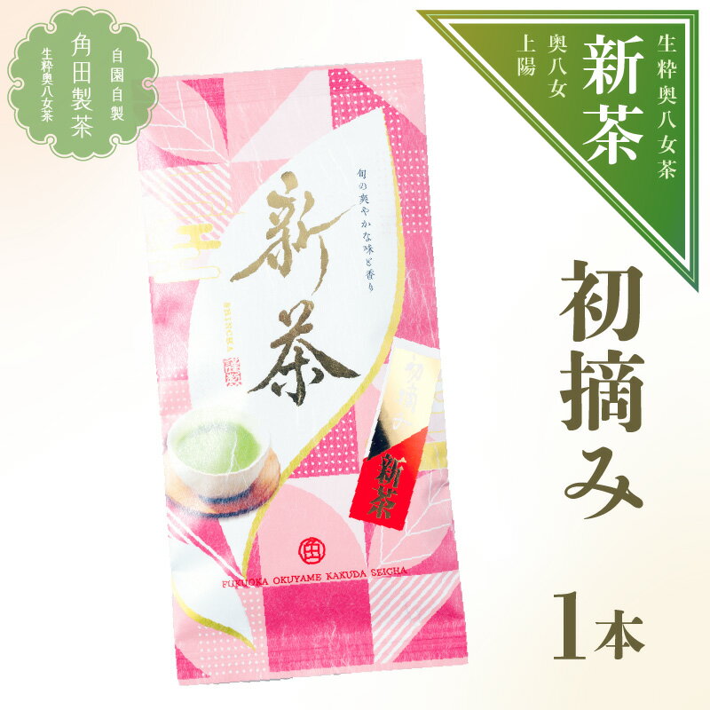 【ふるさと納税】【新茶】奥八女新茶 初摘み【2026年5月発送開始】 お茶 八女茶 緑茶 茶葉 国産 福岡県 八女市