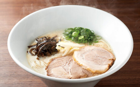 ラー麦使用「一風堂」とんこつラーメン 白丸合計８食【ホットもやしソース付き】[GCL049]