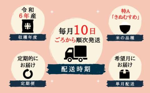 【令和6年産】特Aきぬむすめ【精白米】5kg 岡山県総社市産米〔令和7年8月配送〕24-007-022