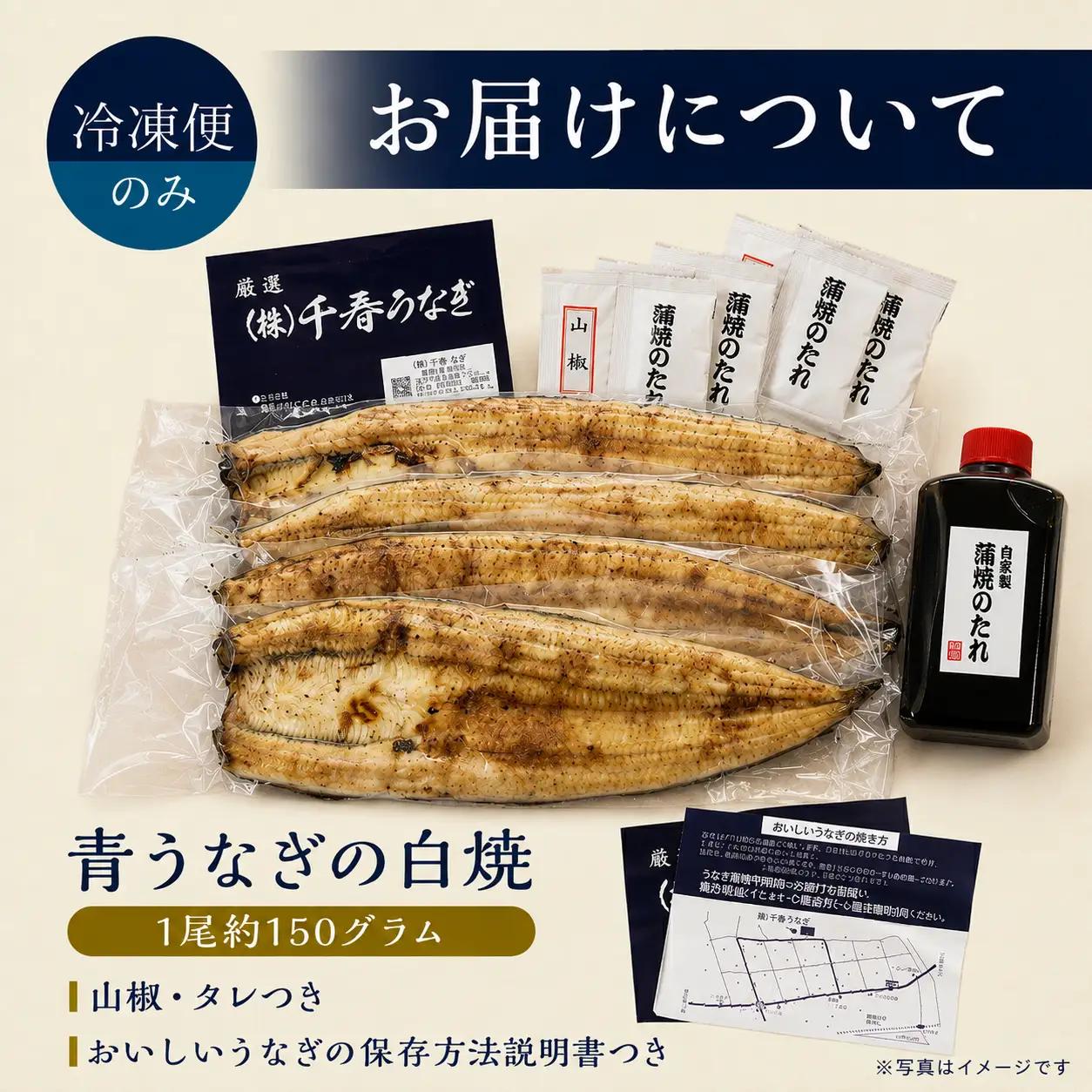 最高級 特上 幻の青うなぎ 3尾 うなぎ 白焼 