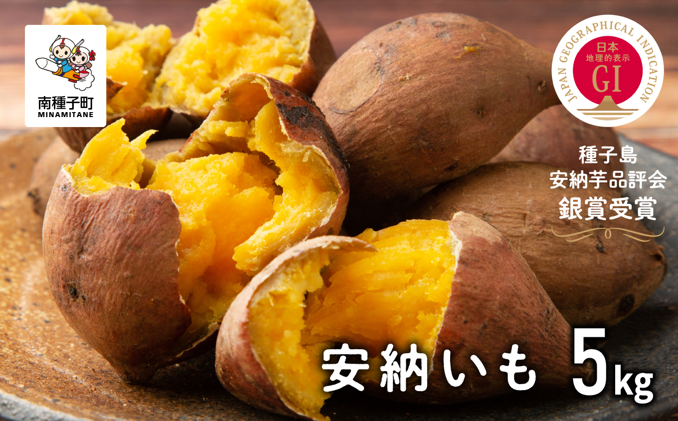 【先行予約】 種子島 安納いも 5kg 人気 種子島産 返礼品 南種子町 鹿児島 かごしま 【のっちーよ種子島】