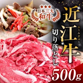 【近江牛 切り落とし】近江牛 切り落とし こま肉 500g A-B16 安田牧場