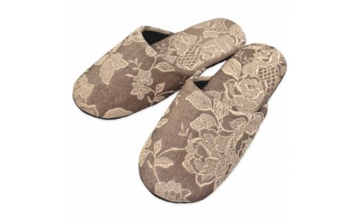 ガーデニアソフトスリッパ　Fサイズ　ブラウン【1676235】