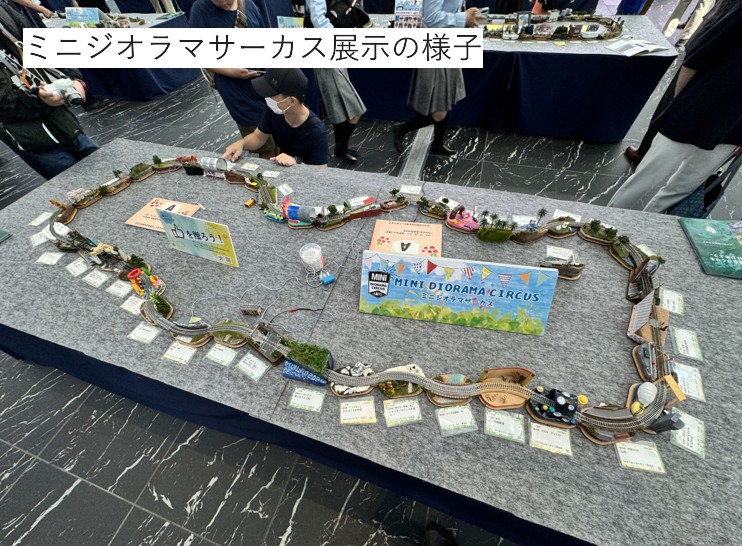 ミニジオラマ制作体験＋鉄道模型コンテスト参加 【7月13日(日) 午前の部】