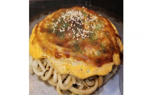 広島のお好み焼き（うどん入り）2枚セット