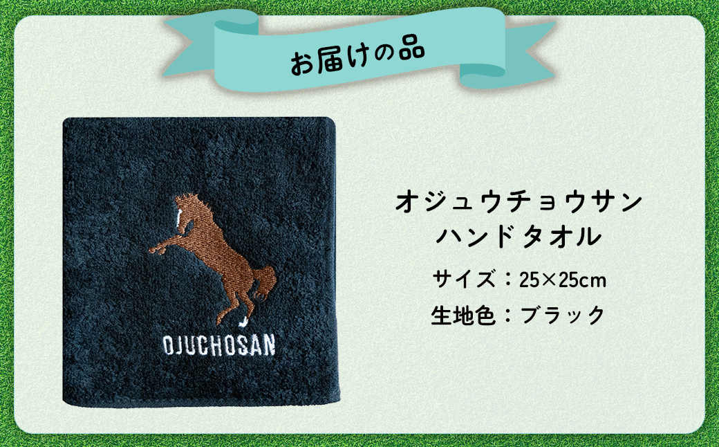 【オジュウチョウサン】シャーリングフェイスタオル BRTV010