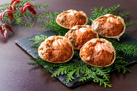 【蟹の匠 魚政】セイコガニの甲羅盛り　蟹の宝船(たからぶね)大サイズ5個セット 濃縮ダシ付(2025年1月〜発送)