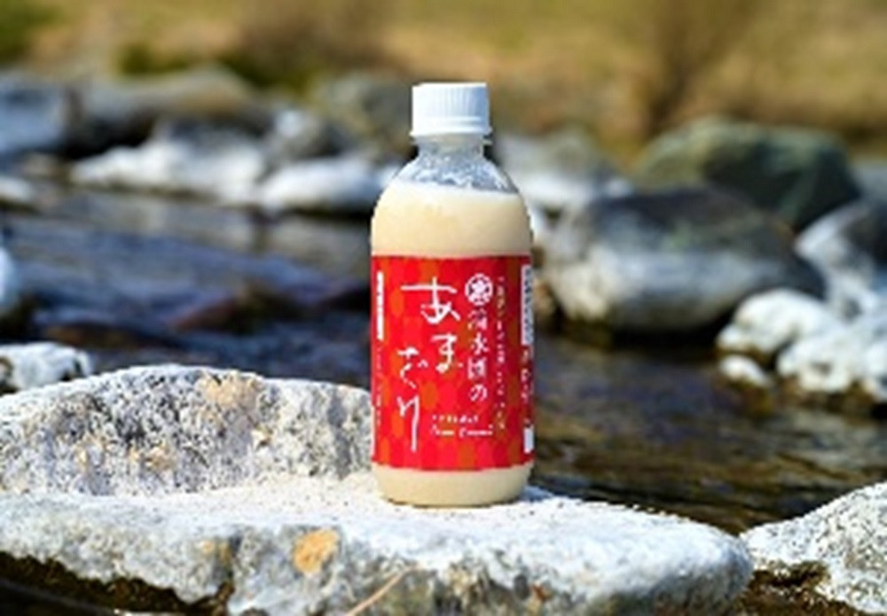 
清水園のあまざけ(赤ラベル）火入　350ml４本入り
