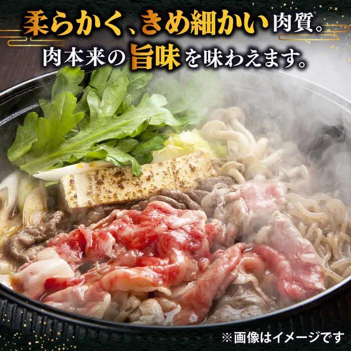 【全3回定期便 】 壱岐牛 ロース （すき焼き・しゃぶしゃぶ）600g《壱岐市》【土肥増商店】 肉 牛肉 すき焼き しゃぶしゃぶ 赤身 鍋 [JDD021] 105000 105000円