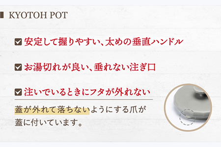 【美濃焼】 コーヒーサーバー × マグ セット〈ホワイト〉KYOTOH POT × MUG【京陶窯業】食器 コーヒーカップ ポット シンプル おしゃれ  [TCO016]