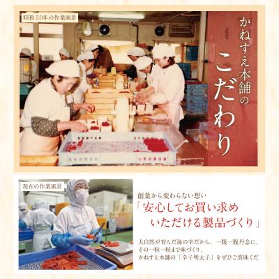 ふるさと納税 福智町 【定期便】辛子明太子　大吟醸辛口「頂」大切子420g(隔月・年6回) |  | 03