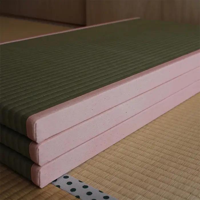 4分の1サイズの畳 桜染め【畳 たたみ おしゃれ コンパクト 置き畳 壁掛け インテリア 数量限定 国産天然素材 和モダン 和風 和インテイリア 家具 マット 吸湿作用 ベビー T1/4=T-Quar