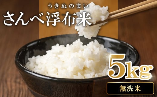 さんべ浮布米（無洗米）5kg【令和5年産 2023年産 特別栽培米 コシヒカリ 無洗米 5kg 島根県産 大田市産 米 こしひかり うるち米 浮布米 減農薬 減化学肥料 JGAP認証】