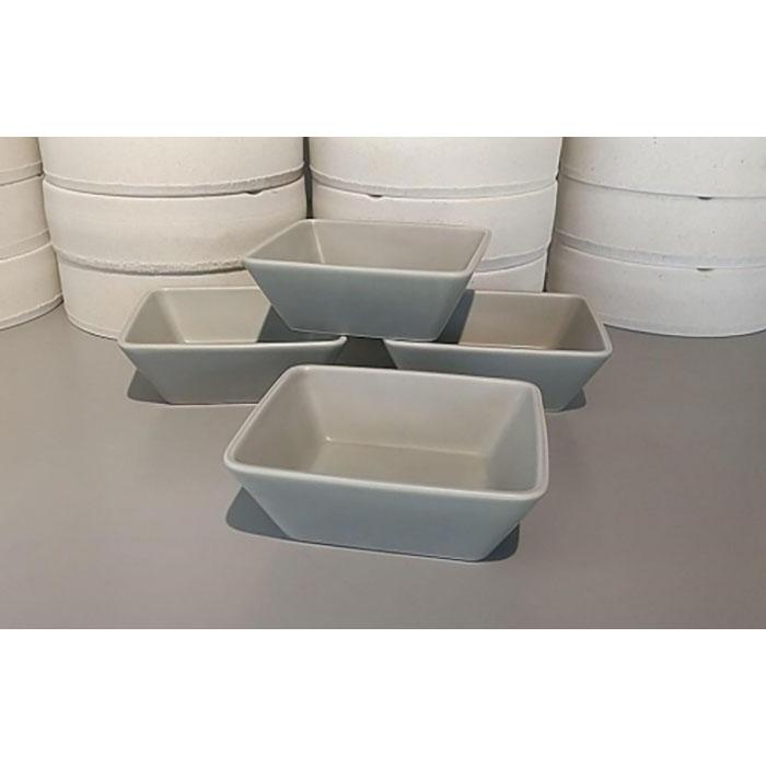 【ふるさと納税】【波佐見焼】11×10×4cmオーブン耐熱鉢4個組　GR・S 【西海陶器】 4 17452 | ギフト 陶器 touki おしゃれ 伝統 人気 おススメ 長崎県 長崎 九州 楽天ふるさと 波佐見焼き はさみやき はさみ焼き 陶磁器 雑貨 焼き物 ボウル