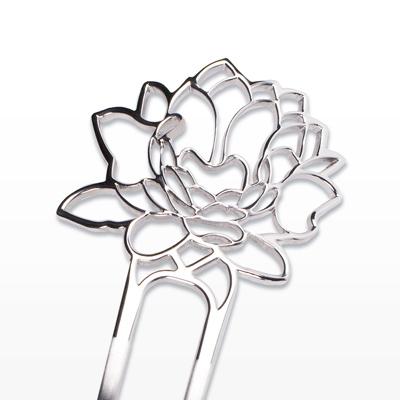 ふるさと納税 静岡市 【女性のアイデア×職人技】KANZASHI　花と四季　月下美人　1本 |  | 01