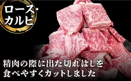 【いろいろな部位を楽しめて、食べごたえ抜群！】佐賀牛 はしっこちゃん＜ロース カルビ＞ 500g 【がばいフーズ】佐賀牛 A5  A4 焼肉 カレー[HCS023]