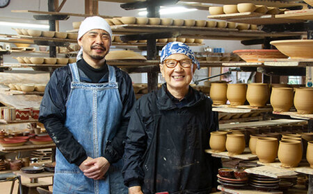 スリップウェア 楕円皿2枚組 島根県松江市/株式会社湯町窯 [ALDM004] 食器