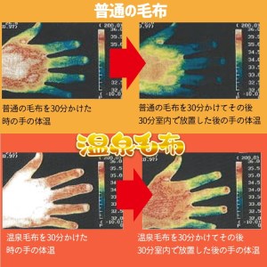 温泉に入ったときのような心地よさ「温泉毛布ニゅ～マイヤー（一重毛布）」シングルサイズ140cm×200cm【クリーム】