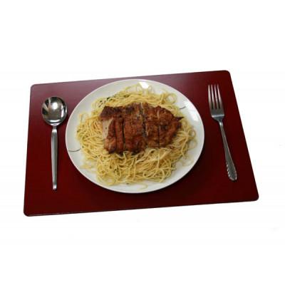 ふるさと納税 海南市 長角膳【38cm】リバーシブル ランチョンマット 黒塗・裏朱塗　1枚 |  | 02