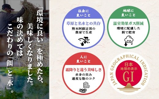 くまもとあか牛 肩ロース＆バラセット 400g 
