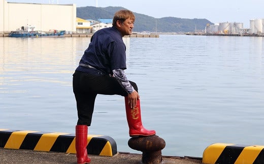 毎日玄界灘の様子を見ている浩治さんならではのチョイスです