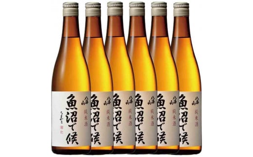 日本酒 八海山 純米酒 魚沼で候 720ml×6本 新潟県魚沼地域限定